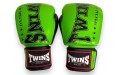 Боксерские перчатки TWINS Special BGVL3-2TA green black 10 oz Боксерские перчатки TWINS Special BGVL3-2TA green black 10 oz