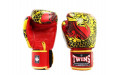 Боксерские перчатки Twins Special FBGVL3-52 Dragon red 14 oz