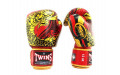 Боксерские перчатки Twins Special FBGVL3-52 Dragon red 16 oz