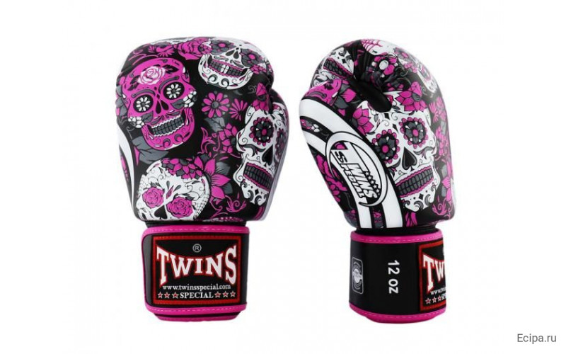 Боксерские перчатки Twins Special FBGVL3-53 pink 14 oz