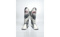 Защита голени Twins Special FSGL10-49 white black - L