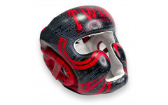 Шлем боксерский Twins Special FHGL3-TW5 black red L Шлем боксерский Twins Special FHGL3-TW5 black red L