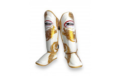 Защита голени Twins Special FSGL10-49 white gold - L Защита голени Twins Special FSGL10-49 white gold - L