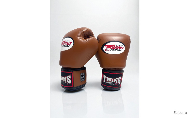 Боксерские перчатки Twins Special BGVL3 brown 16 oz