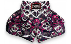 Шорты для бокса Twins Special TBS Halloween pink M Шорты для бокса Twins Special TBS Halloween pink M