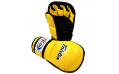 Перчатки для ММА Fairtex FGV15 yellow XL