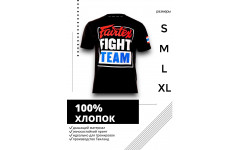 Футболка Fairtex TST51 black blue M