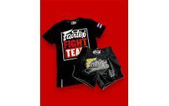 Футболка Fairtex TST51 black blue XL