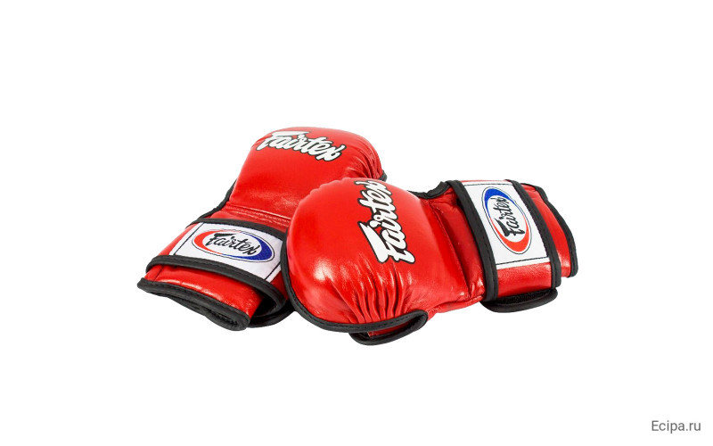 Перчатки для ММА Fairtex FGV15 red XL