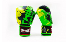 Боксерские перчатки Twins FBGVL3-61 green 14 oz Боксерские перчатки Twins FBGVL3-61 green 14 oz