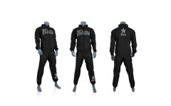 Костюм сауна Fairtex VS3 black gray S